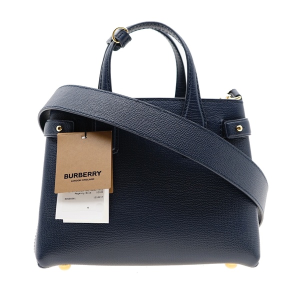 Burberry Banner Tote House Check Derby Shoulder Bag Small New - Picture 3 of 6